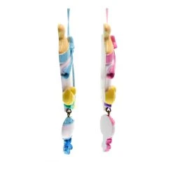 "Baby's 1st Christmas" Bottle With Rattle Ornaments For Personalization, 2 Assorted -Fancy Decor House Shop a1955 02