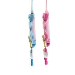 "Baby's 1st Christmas" Bottle With Rattle Ornaments For Personalization, 2 Assorted -Fancy Decor House Shop a1955 03