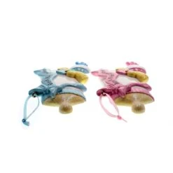 "Baby's 1st Christmas" Bottle With Rattle Ornaments For Personalization, 2 Assorted