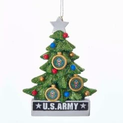 U.S. Army® Christmas Tree Ornament For Personalization 9 U.S. Army® Christmas Tree Ornament For Personalization -Fancy Decor House Shop am2181