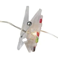 Battery Operated Santa, Snowman And Christmas Tree Clip Lights, 3 Assorted -Fancy Decor House Shop bat0318 05