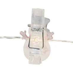 Battery Operated Santa, Snowman And Christmas Tree Clip Lights, 3 Assorted -Fancy Decor House Shop bat0318 10