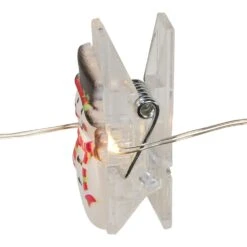 Battery Operated Santa, Snowman And Christmas Tree Clip Lights, 3 Assorted -Fancy Decor House Shop bat0318 11