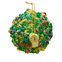Bellissimo Glass Christmas Tree Ornament -Fancy Decor House Shop bell0032 04