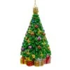 Bellissimo Glass Christmas Tree Ornament -Fancy Decor House Shop bell0032 1