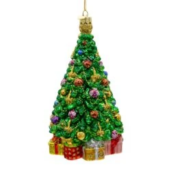 Bellissimo Glass Christmas Tree Ornament
