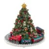Christmas Tree With Revolving Train Music Box -Fancy Decor House Shop c5561