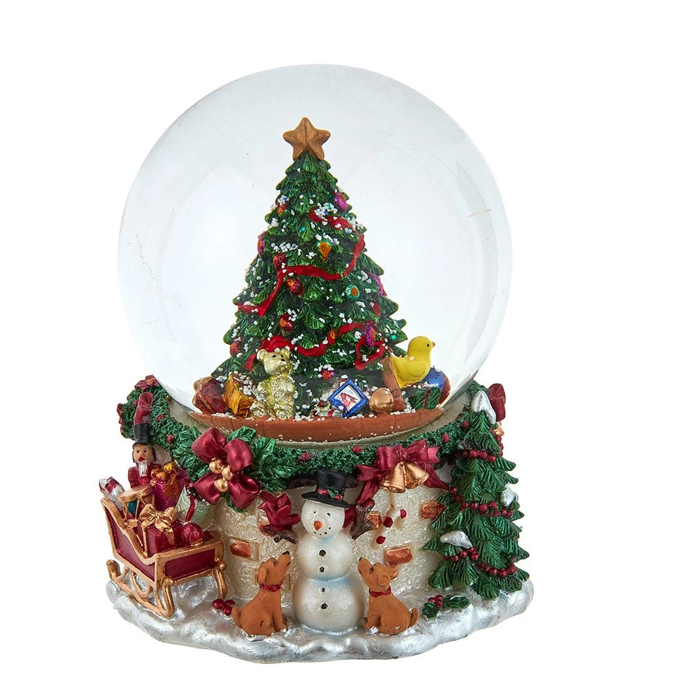 120MM Musical Christmas Tree Water Globe 3 120MM Musical Christmas Tree Water Globe