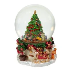120MM Musical Christmas Tree Water Globe 9 120MM Musical Christmas Tree Water Globe -Fancy Decor House Shop c5564 01