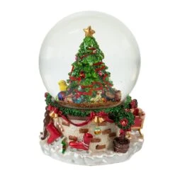 120MM Musical Christmas Tree Water Globe 10 120MM Musical Christmas Tree Water Globe -Fancy Decor House Shop c5564 02