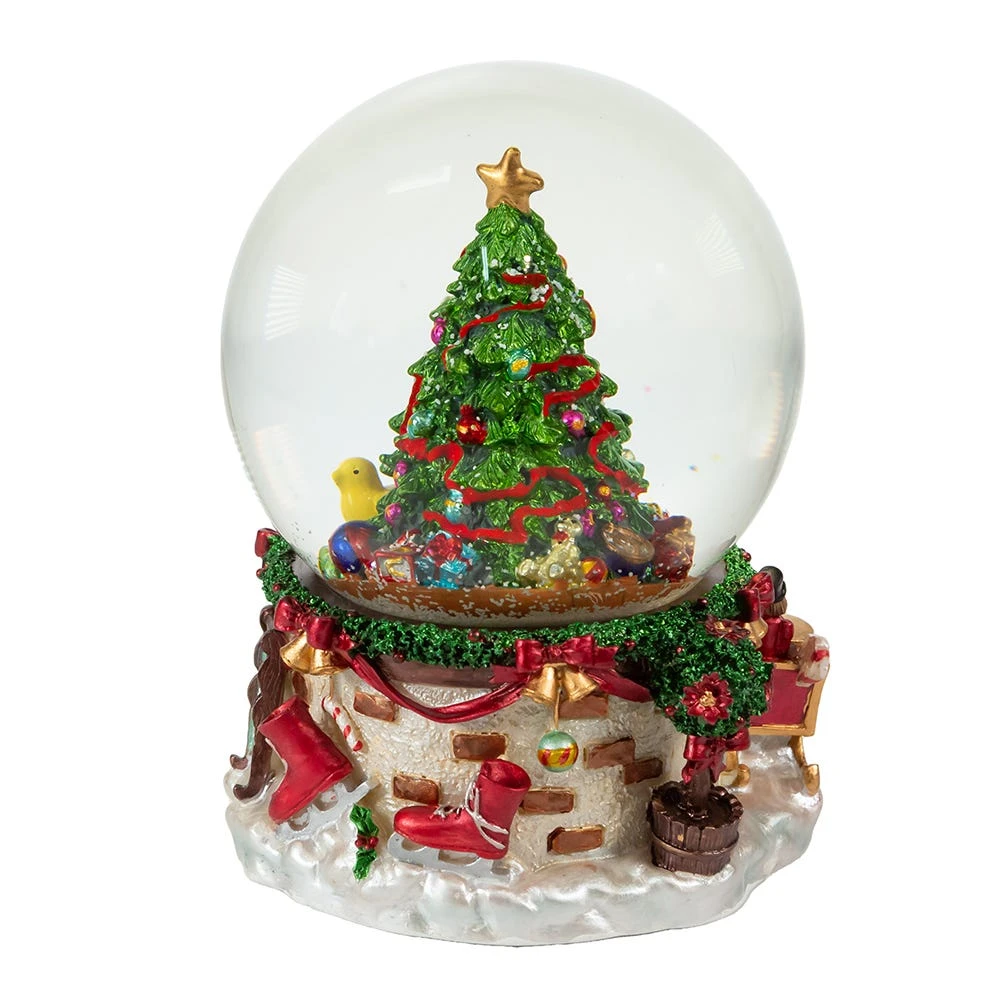 120MM Musical Christmas Tree Water Globe 5 120MM Musical Christmas Tree Water Globe - Image 3