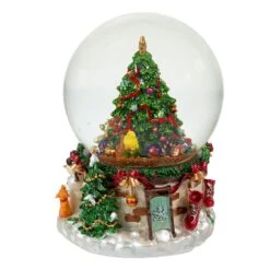 120MM Musical Christmas Tree Water Globe 11 120MM Musical Christmas Tree Water Globe -Fancy Decor House Shop c5564 03