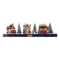 Battery-Operated LED Light-Up Christmas Village Set, 17-Pieces 17 Battery-Operated LED Light-Up Christmas Village Set, 17-Pieces -Fancy Decor House Shop c5634