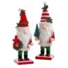 9" Christmas Gnome Nutcrackers, 2 Assorted -Fancy Decor House Shop c5967