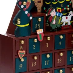 Christmas Tree 24-Piece Advent Calendar -Fancy Decor House Shop c6294 02