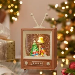 A Christmas Story™ Battery Operated Musical Lantern Table Piece -Fancy Decor House Shop cs5222 50