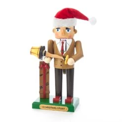 11" A Christmas Story™ Mr. Parker With Leg Lamp Nutcracker -Fancy Decor House Shop cs6161l