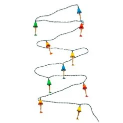 11.5' UL 10-Light A Christmas Story™ Multicolored Leg Lamp Light Set -Fancy Decor House Shop cs9191 01