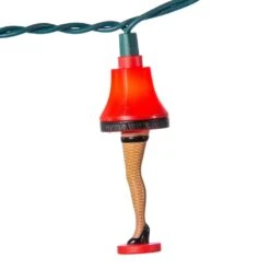 11.5' UL 10-Light A Christmas Story™ Multicolored Leg Lamp Light Set -Fancy Decor House Shop cs9191 04
