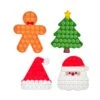 Christmas Pop-It Fidget Activity, 16-Piece PDQ, 4 Assorted Styles