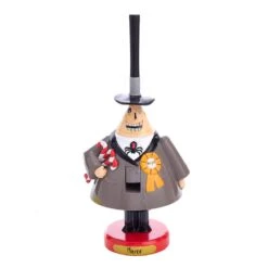7" Disney© The Nightmare Before Christmas Mayor Nutcracker -Fancy Decor House Shop dn6192s base
