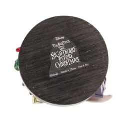 10" Disney© Nightmare Before Christmas Jack Skellington With Wreath Nutcracker -Fancy Decor House Shop dn6233l 05