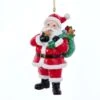 The Night Before Christmas Santa With Mouse Ornament -Fancy Decor House Shop e0647