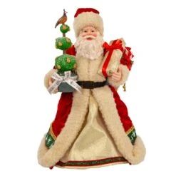 10.5" Fabriché™ Musical 12 Days Of Christmas Santa