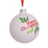 80MM Glass "Merry Christmas Y'All" Ball Ornament