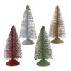 Gold/Silver/Red And Green Christmas Tree Tabletop, 4 Assorted -Fancy Decor House Shop h1233 01