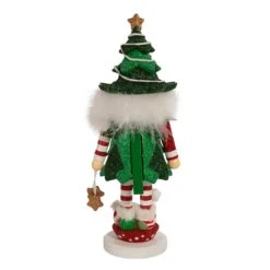 12.5" Hollywood Nutcrackers™ Jolly Tree Christmas Hat Nutcracker -Fancy Decor House Shop ha0566 03