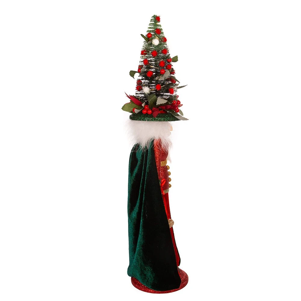 24" Hollywood Nutcrackers™ LED Christmas Tree Hat Nutcracker 4 24" Hollywood Nutcrackers™ LED Christmas Tree Hat Nutcracker - Image 3