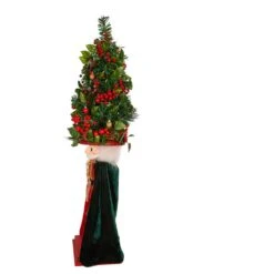 36" Hollywood Nutcrackers™ LED Christmas Tree Hat Nutcracker -Fancy Decor House Shop ha0584 04