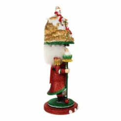 18" Hollywood Nutcrackers™ Six Geese A Laying Christmas Nutcracker (6th In Series) -Fancy Decor House Shop ha0609 03