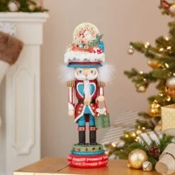18" Hollywood Nutcrackers™ Now Dasher, Now Dancer... Nutcracker (5th In The Night Before Christmas Series) -Fancy Decor House Shop ha0653 50