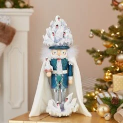 18" Hollywood Nutcrackers™ Seven Swans Swimming Nutcracker (7th In The 12 Days Of Christmas Series) -Fancy Decor House Shop ha0675 50