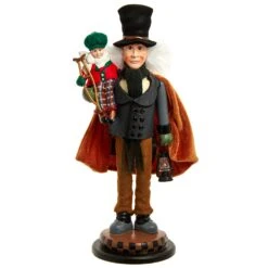 15" Hollywood Nutcrackers™ Bob Cratchit & Tiny Tim Nutcracker (2nd In Christmas Carol Series)