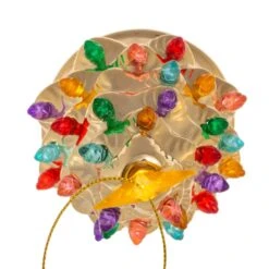 Battery-Operated LED Gold Christmas Tree Ornament 14 Battery-Operated LED Gold Christmas Tree Ornament -Fancy Decor House Shop jel0807go 05