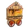 Battery-Operated Light-Up LED Musical Wooden Wagon Christmas Village Scene -Fancy Decor House Shop jel0960 01