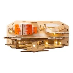 Battery Operated Light-Up Christmas Village Tree -Fancy Decor House Shop jel0983 04