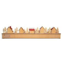 7" Battery Operated 15-light LED Christmas Village With Advent Calendar -Fancy Decor House Shop jel0992 03