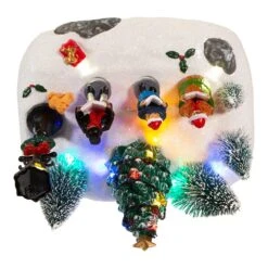 Battery Operated Light-Up Musical Christmas Caroling Scene -Fancy Decor House Shop jel1311 04