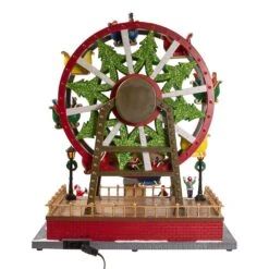 13" Lighted Musical Christmas Ferris Wheel -Fancy Decor House Shop jel1322 02