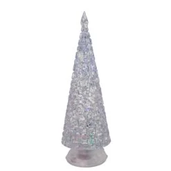 13" Battery-Operated RGB LED Light Up Christmas Tree With Water -Fancy Decor House Shop jel1407 13