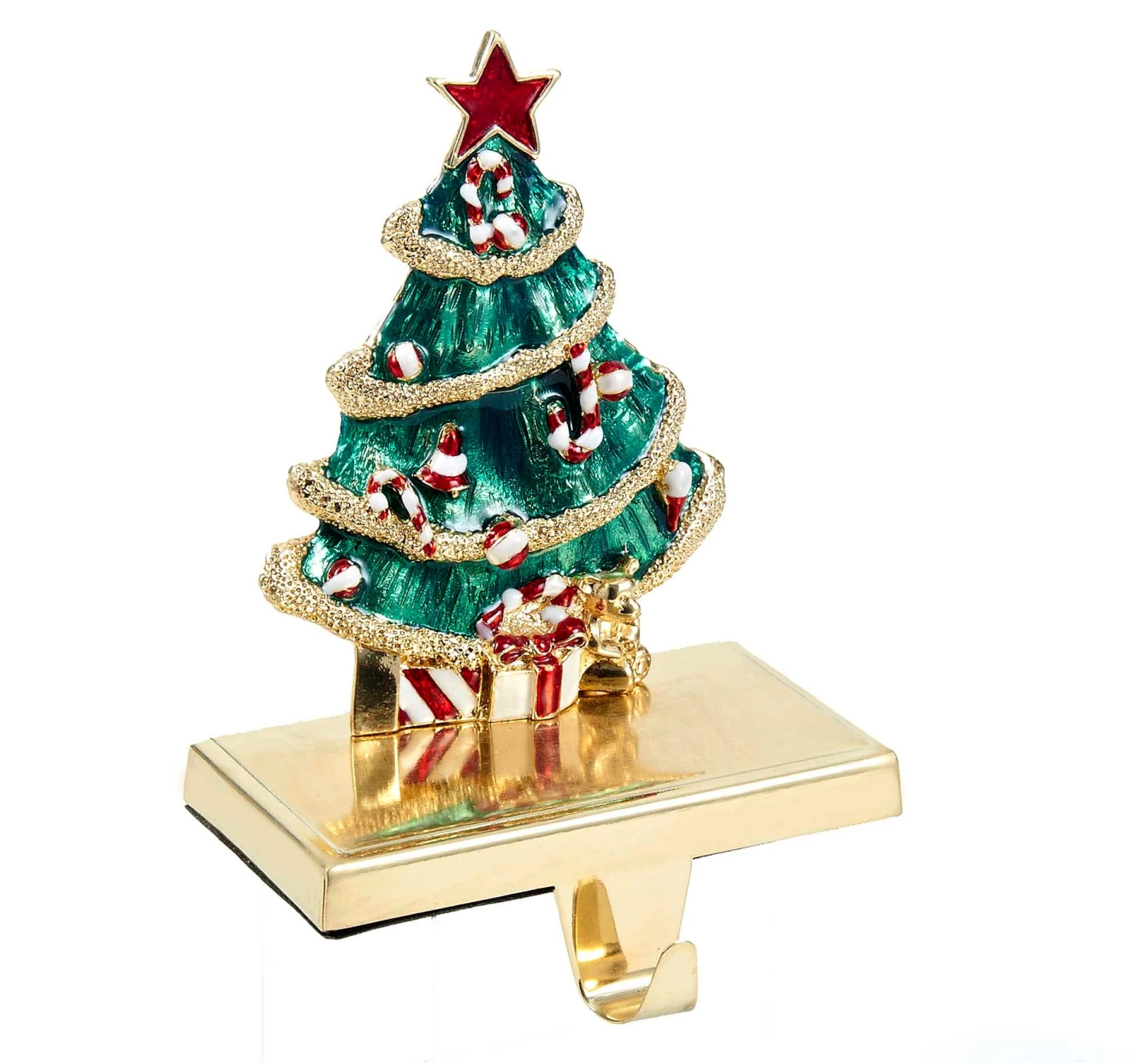 Christmas Tree Stocking Hanger 3 Christmas Tree Stocking Hanger