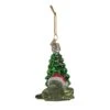 Noble Gems™ Glass Alligator With Christmas Tree
