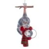 Noble Gems™ Hanging Christmas Possum Glass Ornament