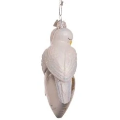 Noble Gems™ Glass "Our First Christmas" Doves Ornament -Fancy Decor House Shop nbx0025 02