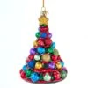 Noble Gems™ Glass Christmas Ball Tree Ornament -Fancy Decor House Shop nbx0059