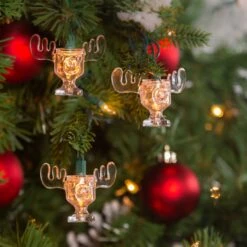 11.5' UL 10-Light National Lampoon Christmas Vacation™ Wally World Moose Mug Light Set -Fancy Decor House Shop nl9141 17